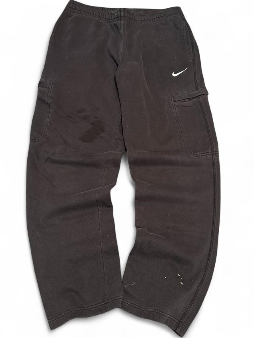Y2K Nike Black Wide Leg Sweatpants